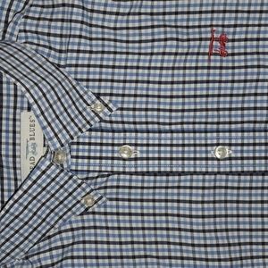 Nwot BALD HEAD BLUES button up size men large